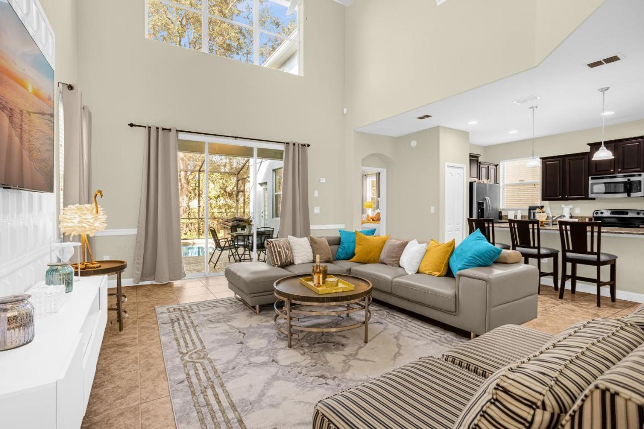 Light Yellow Home Lift Your Mood Near Disney 5Beds Kissimmee Exterior photo