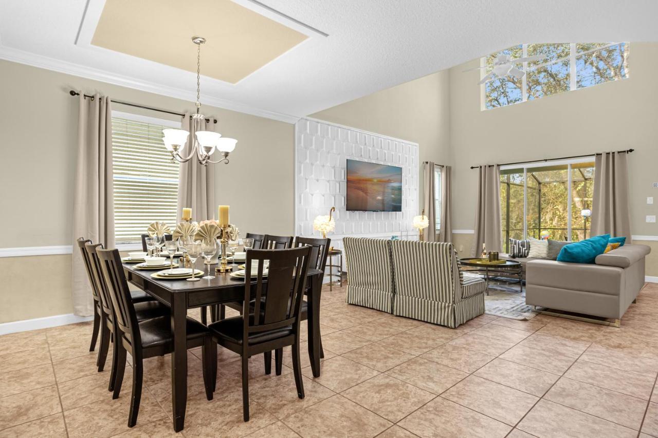 Light Yellow Home Lift Your Mood Near Disney 5Beds Kissimmee Exterior photo
